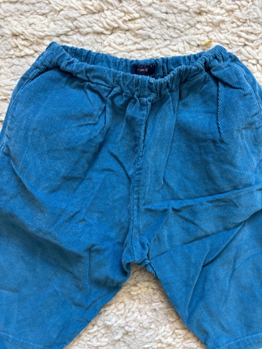 Makie Clothier Blue Corduroy Pants Slacks Knickers Toddler Baby 6 mo - Picture 4 of 6